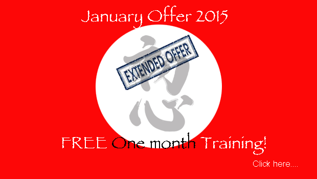 January 2015 Martial Art Self Defence Nottingham Special Free training offer!